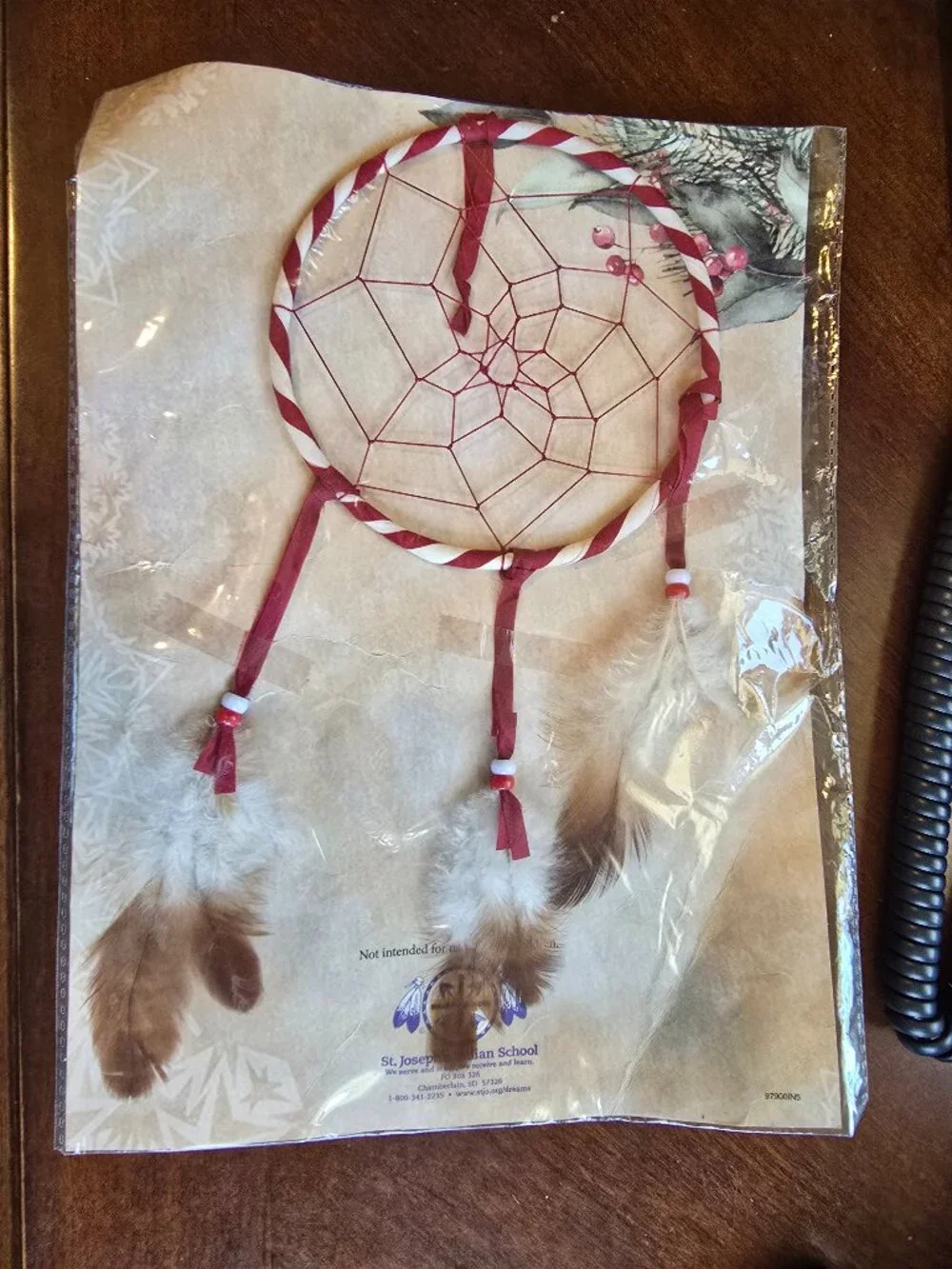 St. Joseph’s Indian School Decorative Dreamcatcher - Cultural Educational Keepsa